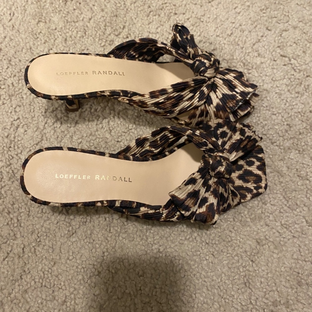 Loeffler Randall Cheetah Sandals - Picture 5 of 8